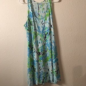 Lilly Pulitzer Eliza V-neck T-shirt Dress
